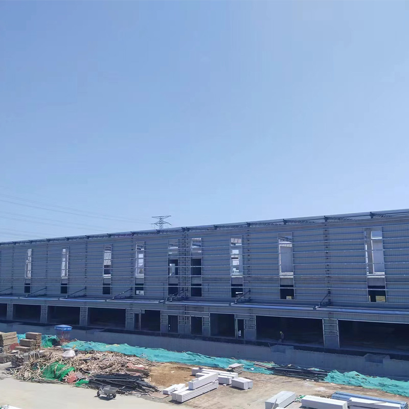 物流分撥基地鋼結構工程安裝